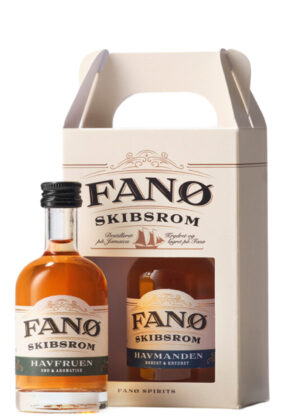 Fanø Skibsrom - Giftpack Fru+Man 5+5 cl. 41,5%