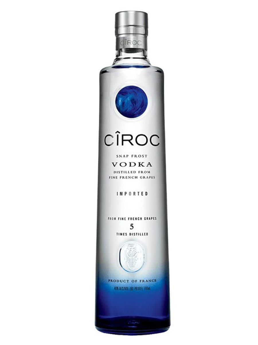 Vodka Ciroc. Achète vodka premium online en Smartbites.