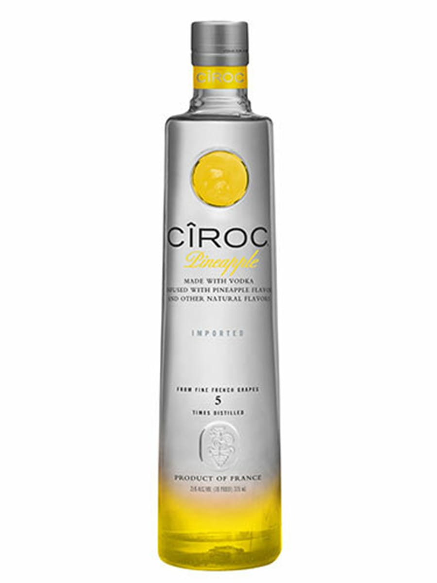 Vodka Cîroc Pineapple 37.5° 70 Cl