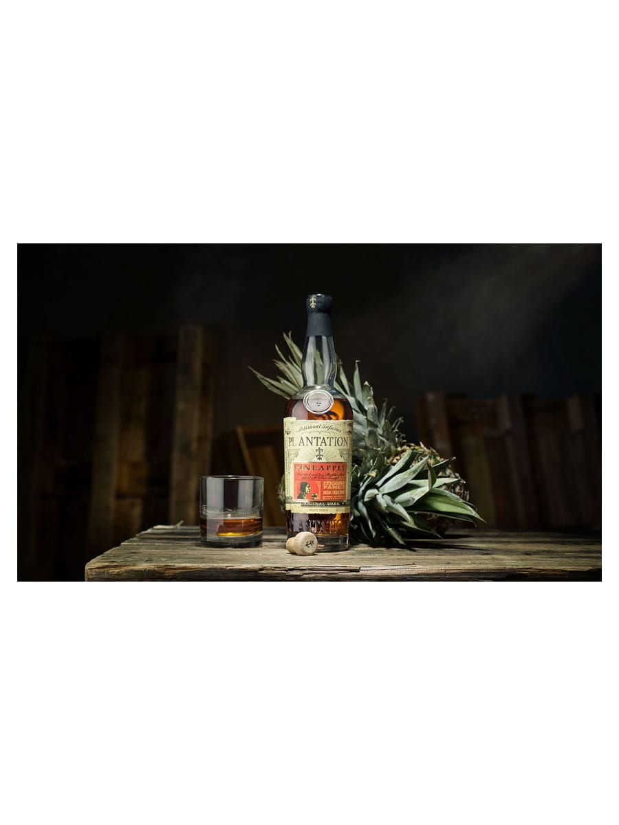 Rhum Plantation Pineapple - Rhum infusé à l'ananas exotique