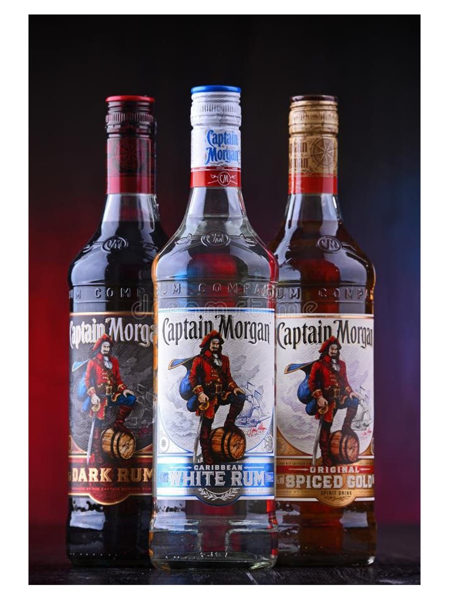 Captain Morgan - White Rum 70 CL 37,5% - Rasch Vin & Spiritus