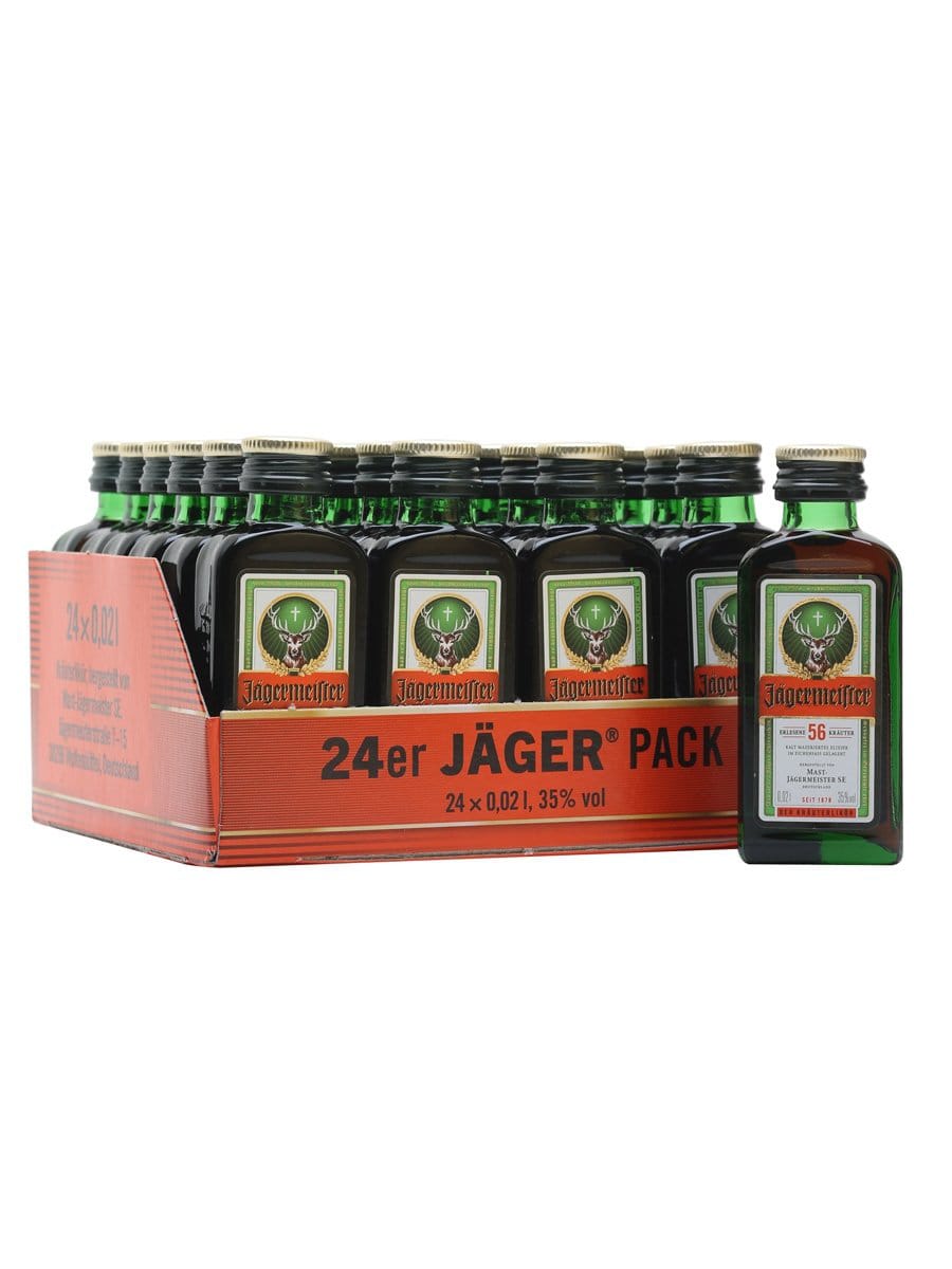 Jägermeister 35% Vol. 60x0,02l - delicando