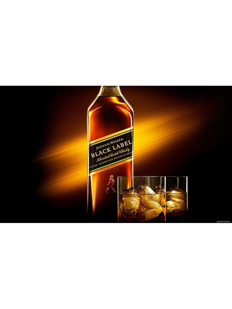 Johnnie Walker Black Label 12 Years 70 CL 40% - Rasch Vin & Spiritus