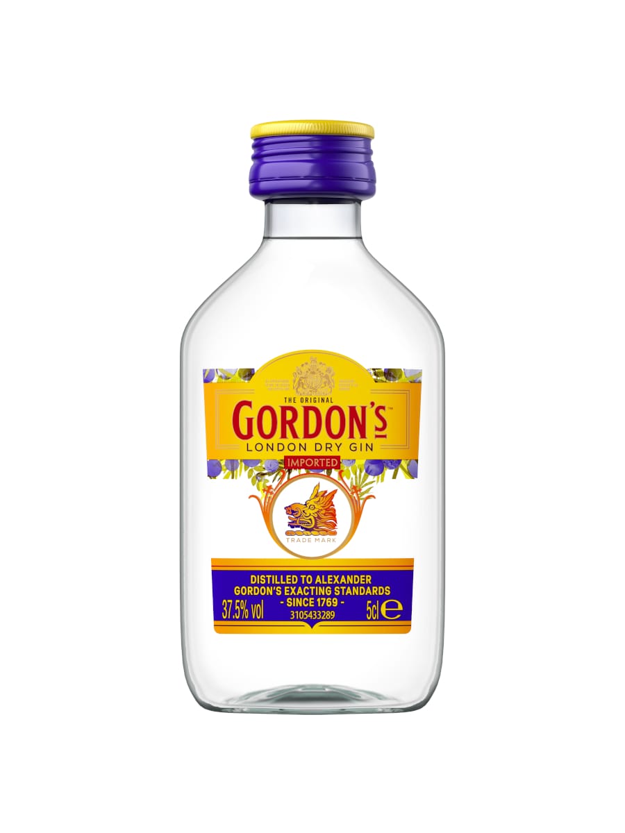 - & Rasch - The Gordon\'s Vin Spiritus 37,5% 5 CL Original Gin