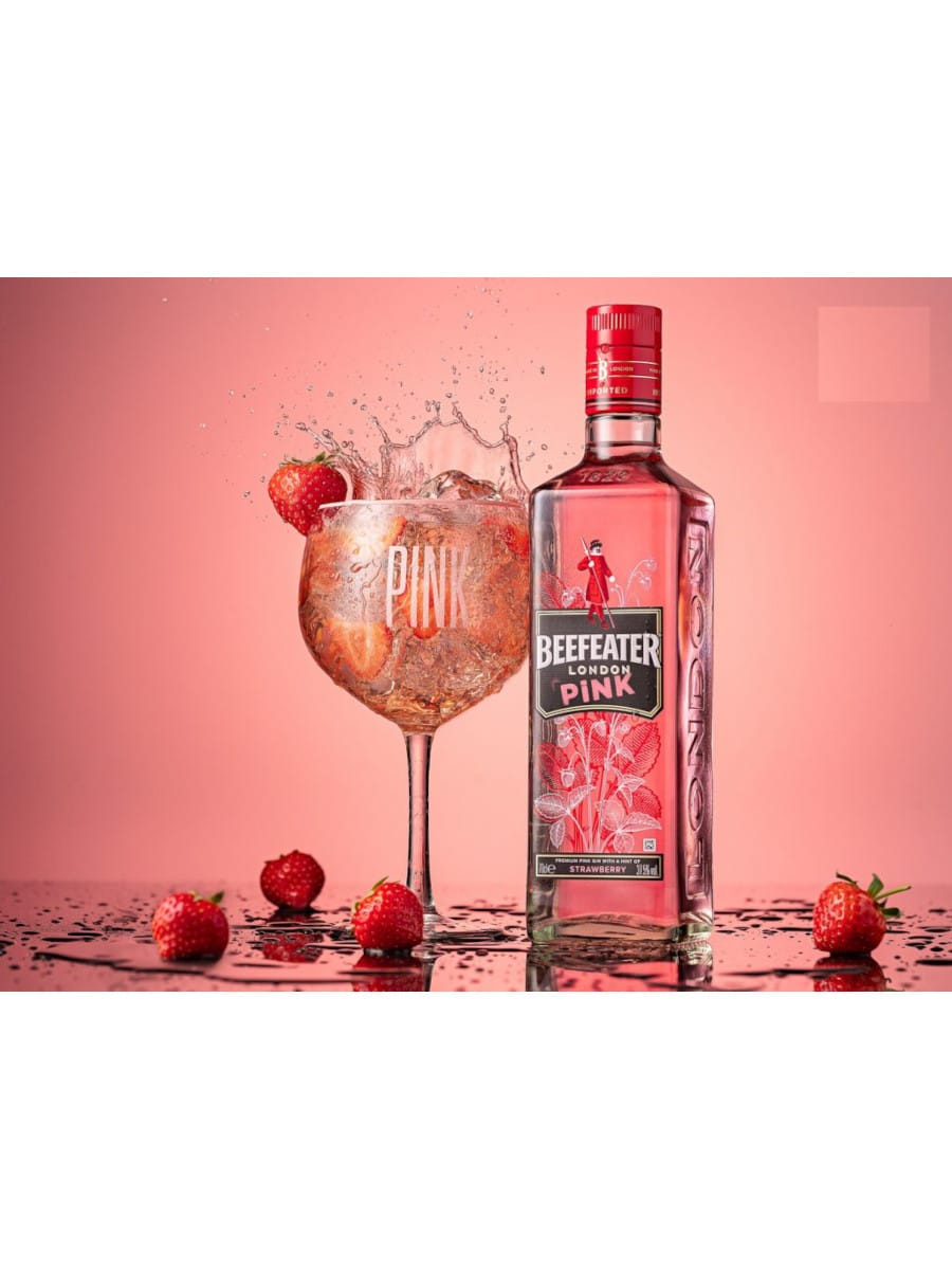 Beefeater Pink Strawberry Gin 70 CL 37,5 Rasch Vin & Spiritus
