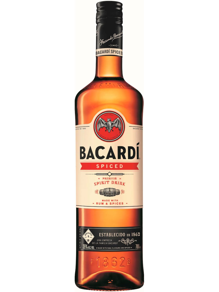 Bacardi Spiced 70 CL 35% - Rasch Vin & Spiritus