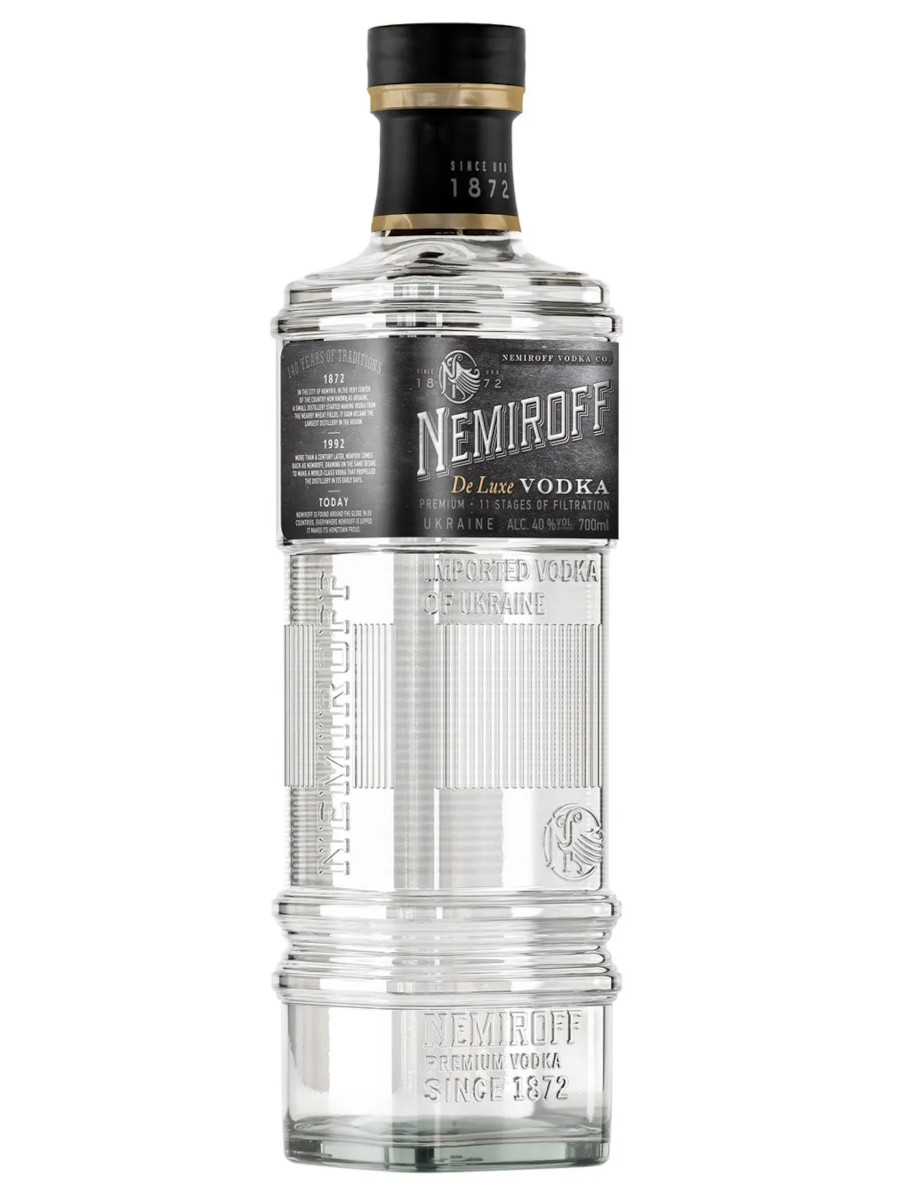 Nemiroff Vodka - De Luxe 100 CL 40% - Rasch Vin & Spiritus