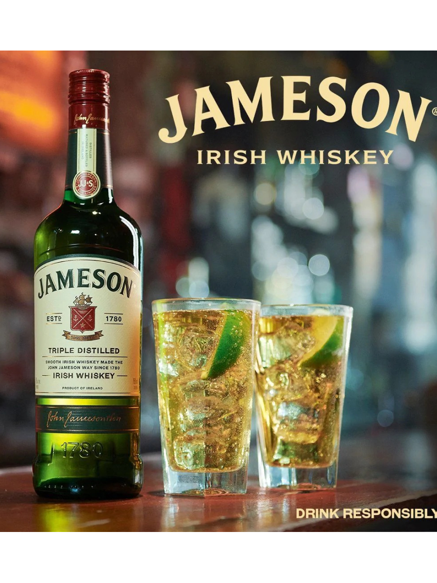 Spiritus & Jameson CL 40% 100 Rasch - Vin