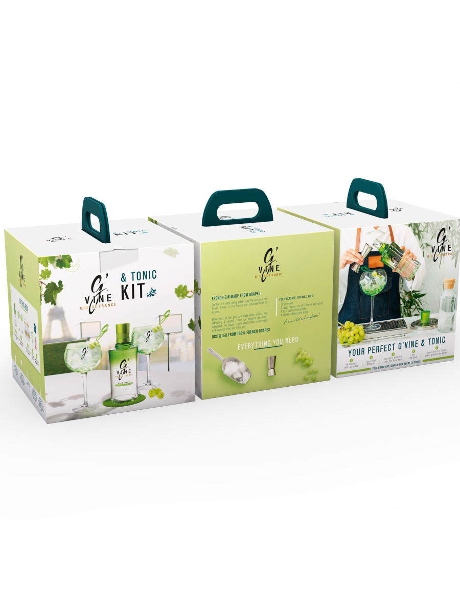 G Vine – Floraison Gin & Tonic Kit - 4 Tonic + 70 CL 40% - Rasch Vin &  Spiritus