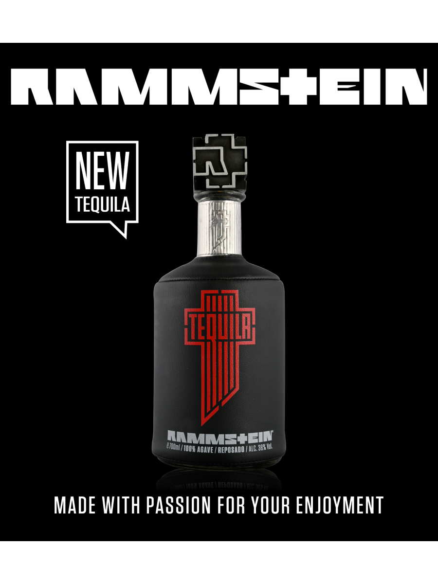 Rammstein Tequila Reposado 100% Agave 70 CL 38% - Rasch Vin & Spiritus