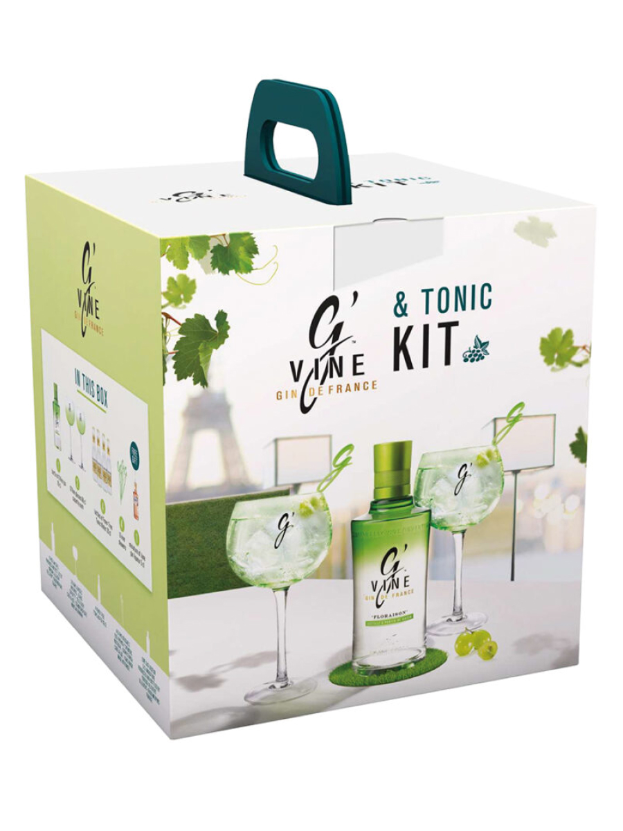 Versandhandel zum günstigsten Preis G Vine – Rasch 40% Spiritus CL + Gin Kit & Vin Tonic - & Floraison - 70 4 Tonic