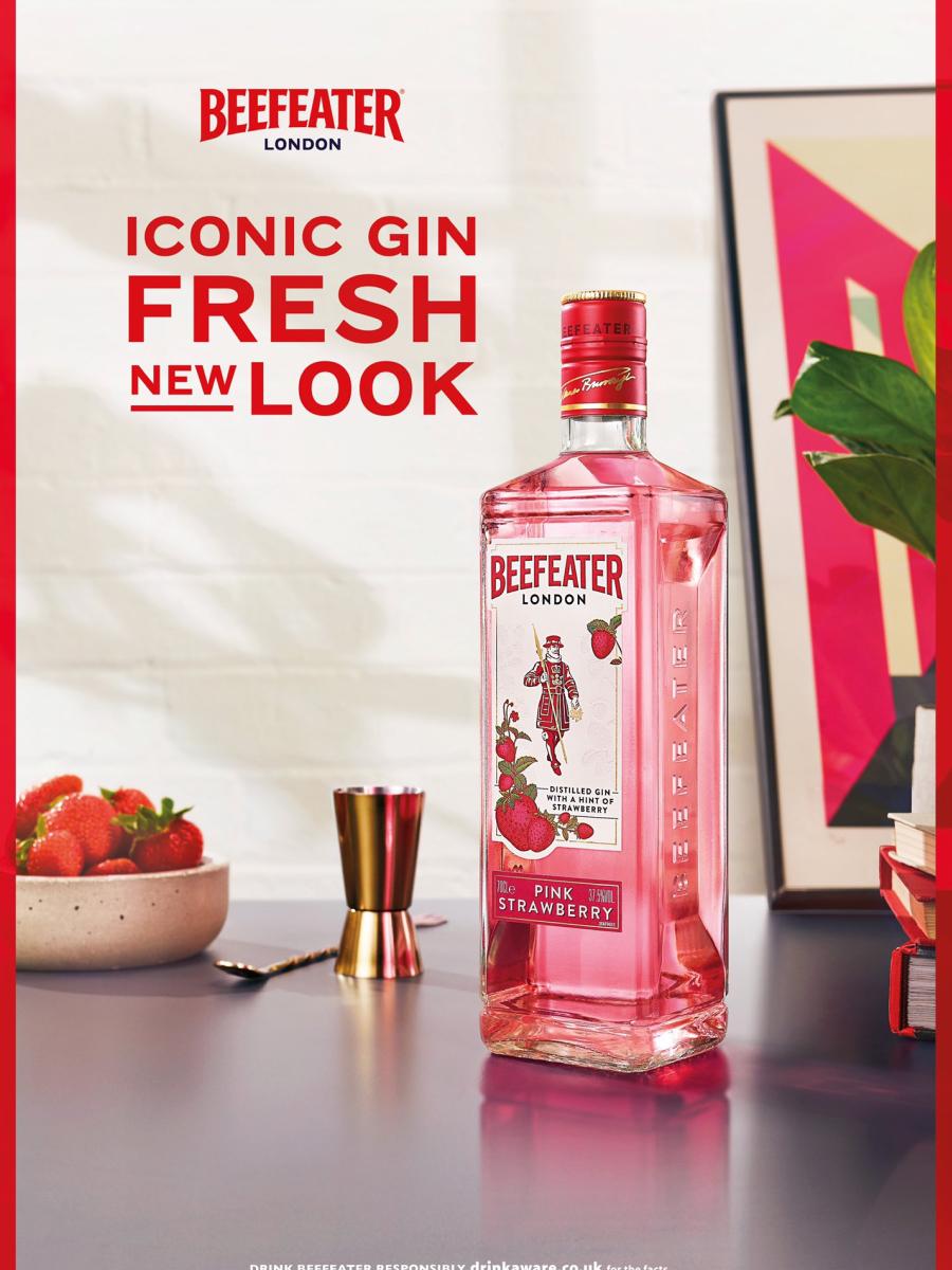 Pink Vin 37,5% Rasch CL Spiritus 70 - Gin & Beefeater Strawberry