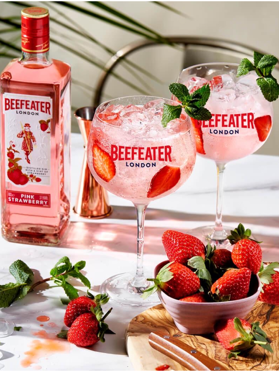 Beefeater Pink Strawberry Gin 70 CL 37,5% - Rasch Vin & Spiritus