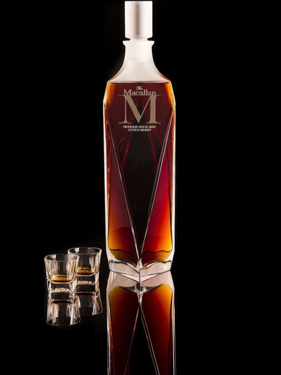 Macallan M Crystal Decanter 2022 750ml - Luekens Wine & Spirits