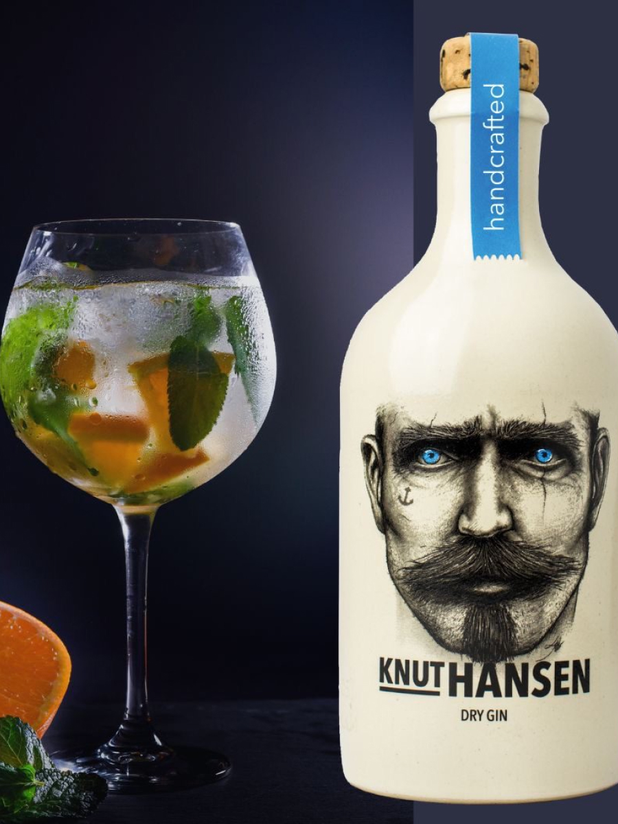 Knut Hansen Dry Gin 50 CL 42% - Rasch Vin & Spiritus