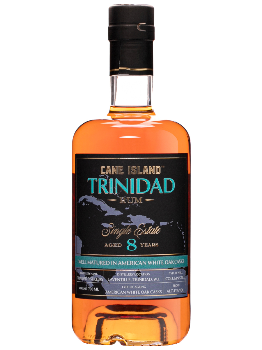 Cane Island Trinidad Rum Single Estate 8 Years 70 cl. 43 Rasch Vin
