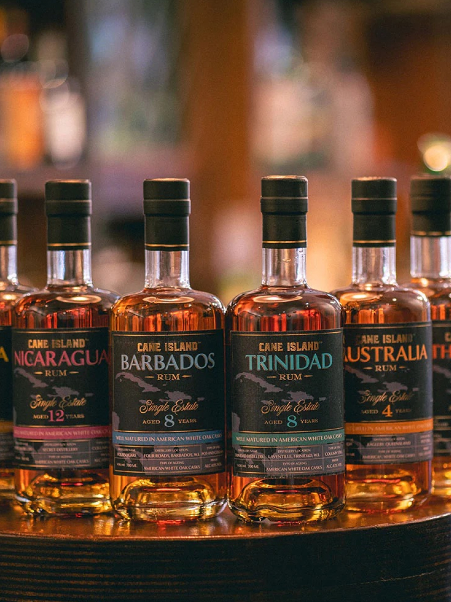 Cane Island Trinidad Rum Single Estate 8 Years 70 CL 43 Rasch Vin