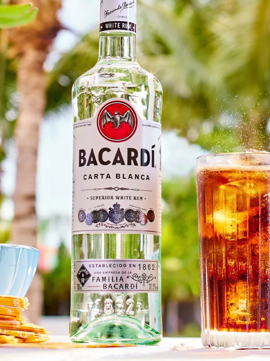 Bacardi Carta Blanca 70 CL 37,5% - Rasch Vin & Spiritus