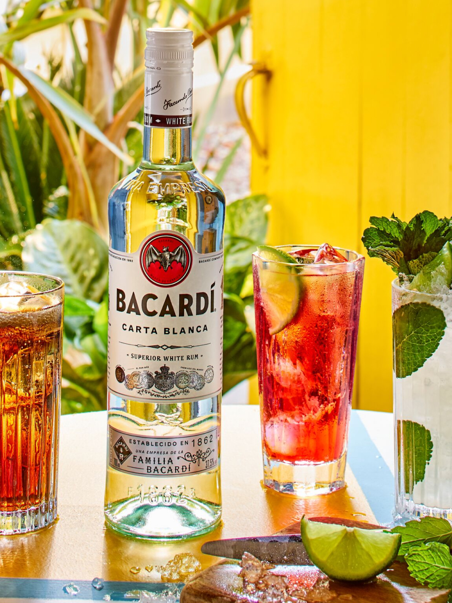 Bacardi Carta Blanca 70 CL 37,5% - Rasch Vin & Spiritus