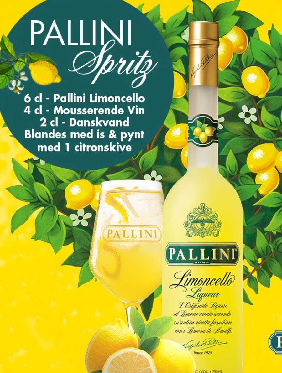 Pallini Limoncello Spritz Giftbox 20+20 CL 26% - Rasch Vin & Spiritus