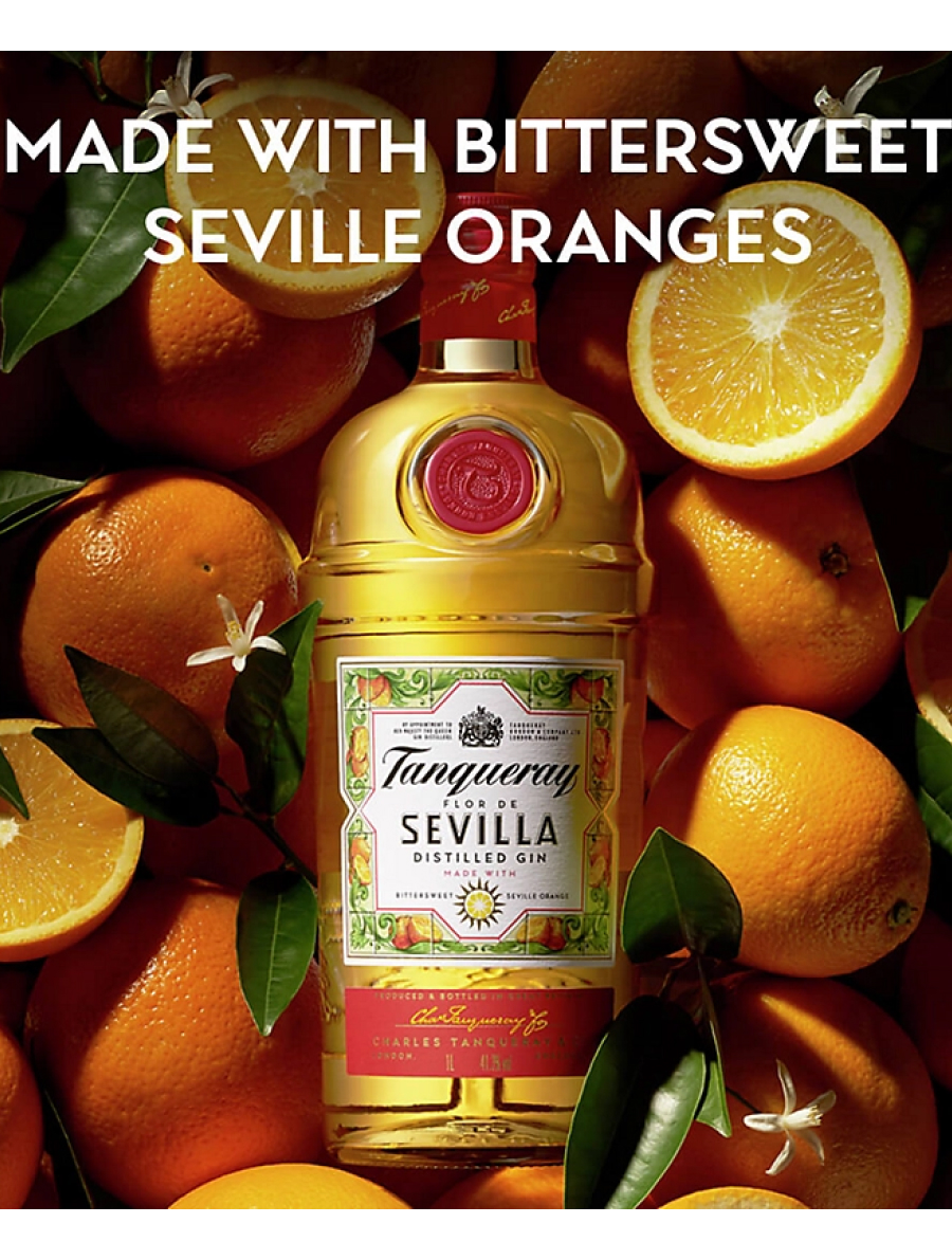 Tanqueray Flor de Sevilla Gin 100 CL 41,3% - Rasch Vin & Spiritus