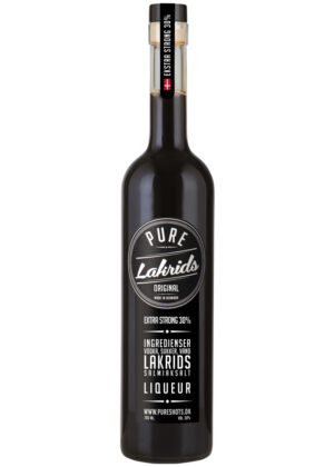Pure Lakrids Extra Strong Original 70 cl. 30%
