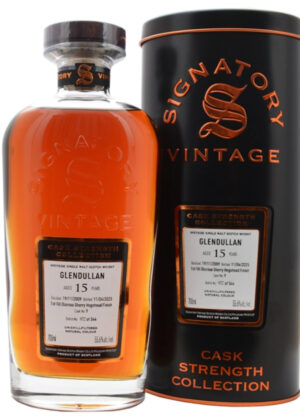 Glendullan 15 Years - Signatory Vintage Decanter 70 cl. 55,6%