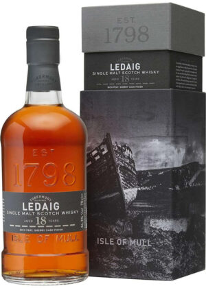 Ledaig Aged 18 Years 70 cl. 46,3%