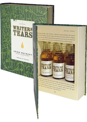 Writers Tears – Whiskey Gift Book 3x5 cl. 46,33%