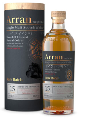 Arran 15 Years Old Rare Batch French Oak - Grand Cru Casks 70 cl. 52,5%
