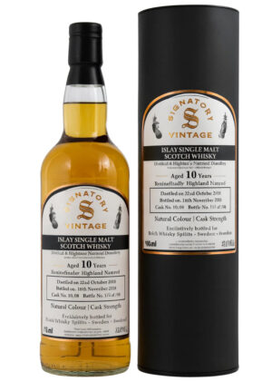 Bunnahabhain Staoisha 2014 10 Years Exclusively Rasch Vin & Spiritus Batch #3 70 cl. 57,8%