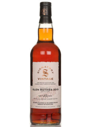 Glen Rothers 10Y 100 Proof Edition #50 Signatory Vintage 2015/2025 70 cl. 57,1%