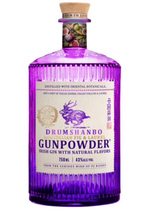 Drumshanbo Gunpowder Irish Gin With Italian Fig & Laurel 70 cl 43%