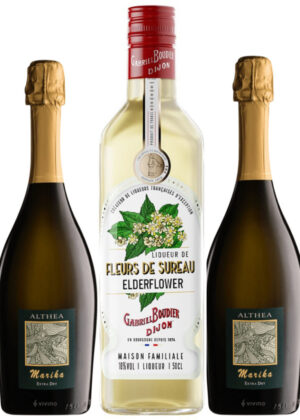 Hugo Spritz - Pakketilbud (1x70 cl. Fleurs de Sureau + 2x75 cl. Althea Prosecco)