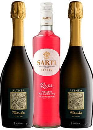 Sarti Spritz - Pakketilbud (1x70 cl. Sarti Rosa + 2x75 cl. Althea Prosecco)