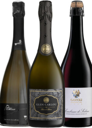 Unexpected Bubbles Part 2– Bundle 3x75 cl. (1x Franca Contea Cuvée Primus Brut DOCG, 1x Glen Carlou Blanc de Blancs, 1x Gavioli Secco DOC)