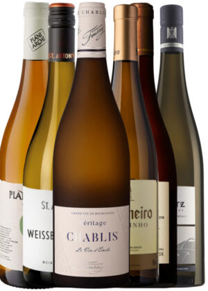 For Fish & Shellfish - Bundle 6x75 cl. ( 1x Héritage Chablis, 1x Plani Arche Grechetto, 1x Melon de Bourgogne, 1x Soalheiro Alvarinho, 1x Antony Weissburgunder, 1x Leitz Riesling)