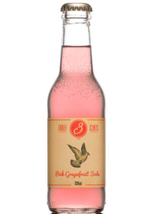 Three Cents Pink Grapefruit Soda 20 cl. 0%