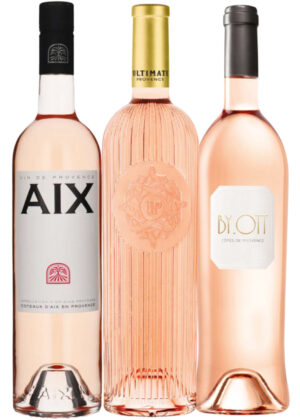 Provence Prestige Rosé – Vinpakke 6x75 cl. (1x BY. OTT Rosé Selection, 1x Ultimate Provence, 1x AIX Rosé)
