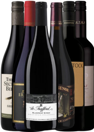 Shiraz/Syrah - Vinpakke 6x75 cl. (1x Sixth Syrah, 1x Blueprint Syrah, 1x MAX Reserva Syrah, 1x Deep Sands Shiraz, 1x Bird Shiraz, 1x McPeterson Shiraz)