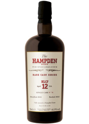 Hampden Estate – 12 Years 2010 HLCF Rare Cask #78 70 cl. 61,9%