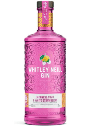 Whitley Neill - Yuzu & Strawberry Gin 70 cl. 41,3%