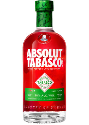 Absolut Vodka Tabasco 70 cl. 38%
